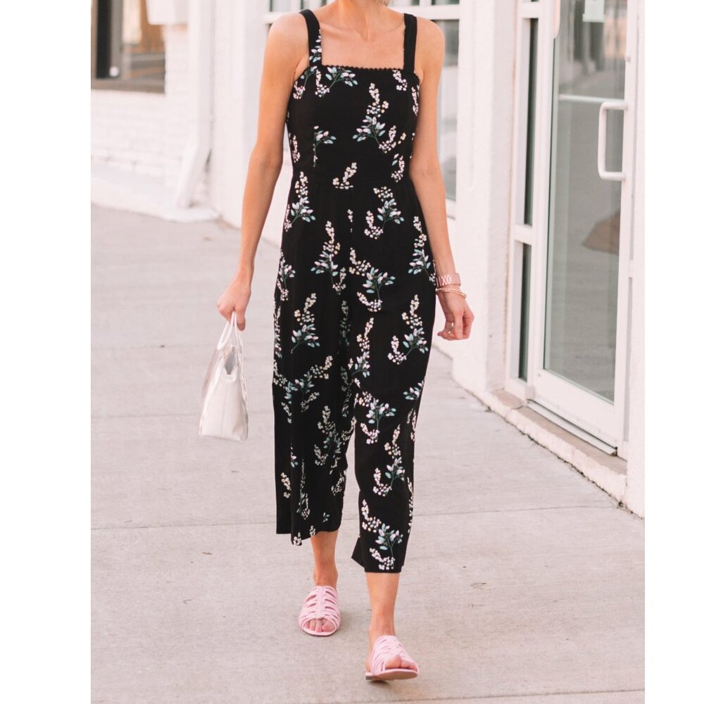 Loft Plus Floral Jumpsuit